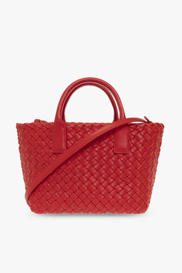 BOTTEGA VENETA BV LIDO LEATHER SLIDES Red Cabat Mini shopper bag Bottega Veneta SchaferandweinerShops Togo